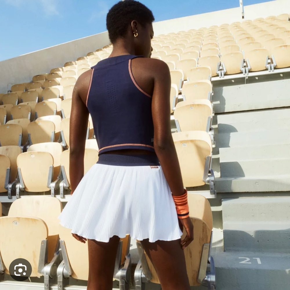 Lacoste Roland Garro Tennis Skirt Skort Size FR 36 (S or XS)